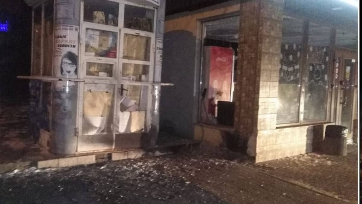 В Каменском на улице взорвали гранату
