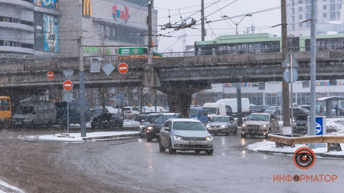 Прогноз погоды на неделю: в Днепре ожидается снег и гололед
