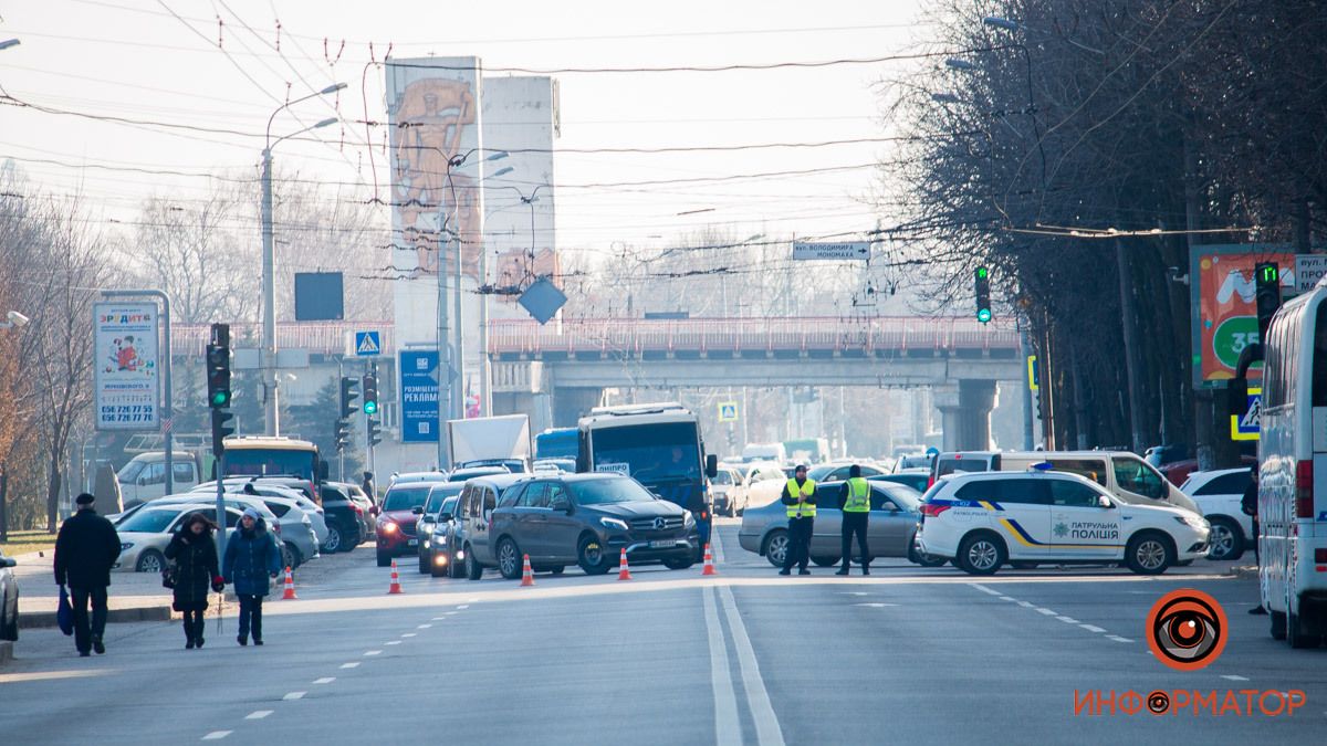 В Днепре временно перекроют Сичеславскую Набережную и улицу Воскресенскую