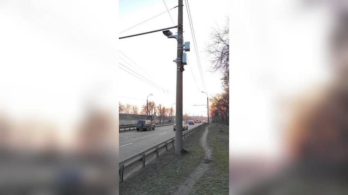 В Днепре перенесли камеру контроля скорости