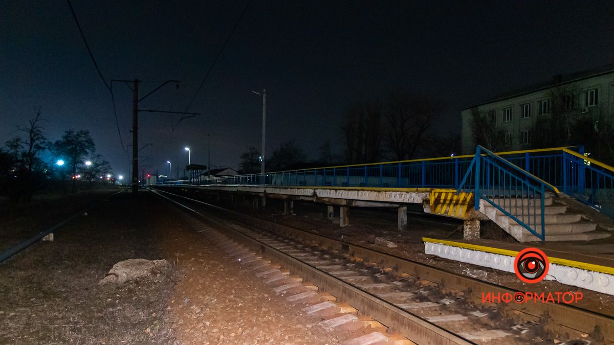 В Днепре на улице Илларионовской нашли труп мужчины на железнодорожных путях