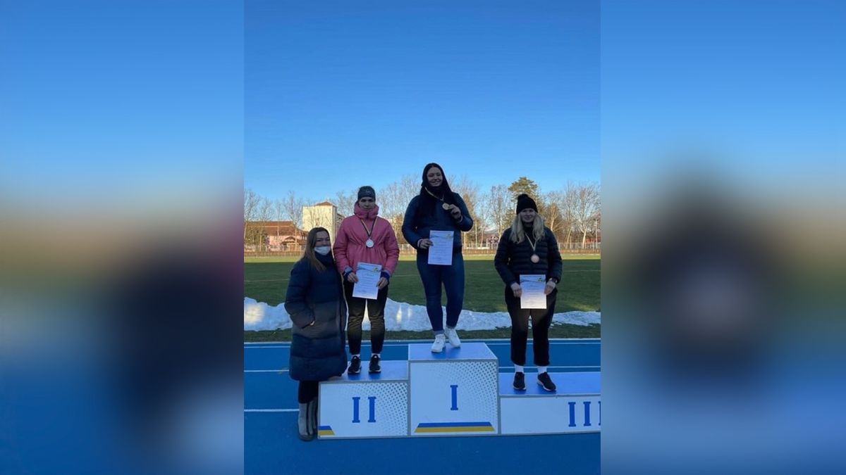 Спортсмены из Днепра победили на зимнем чемпионате Украины по легкой атлетике