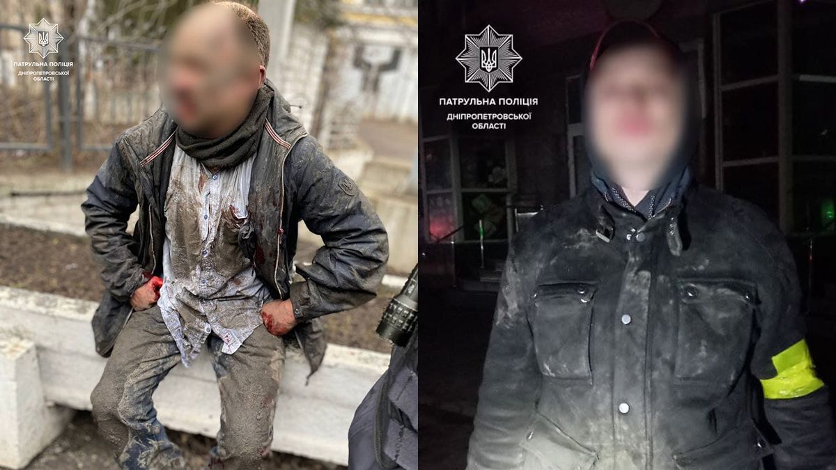 В Днепре полицейские поймали двоих подозрительных мужчин