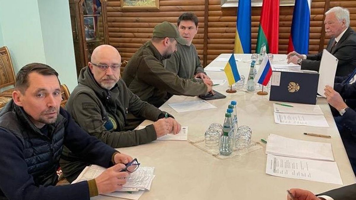 Второй этап переговоров Украины и россии завершился