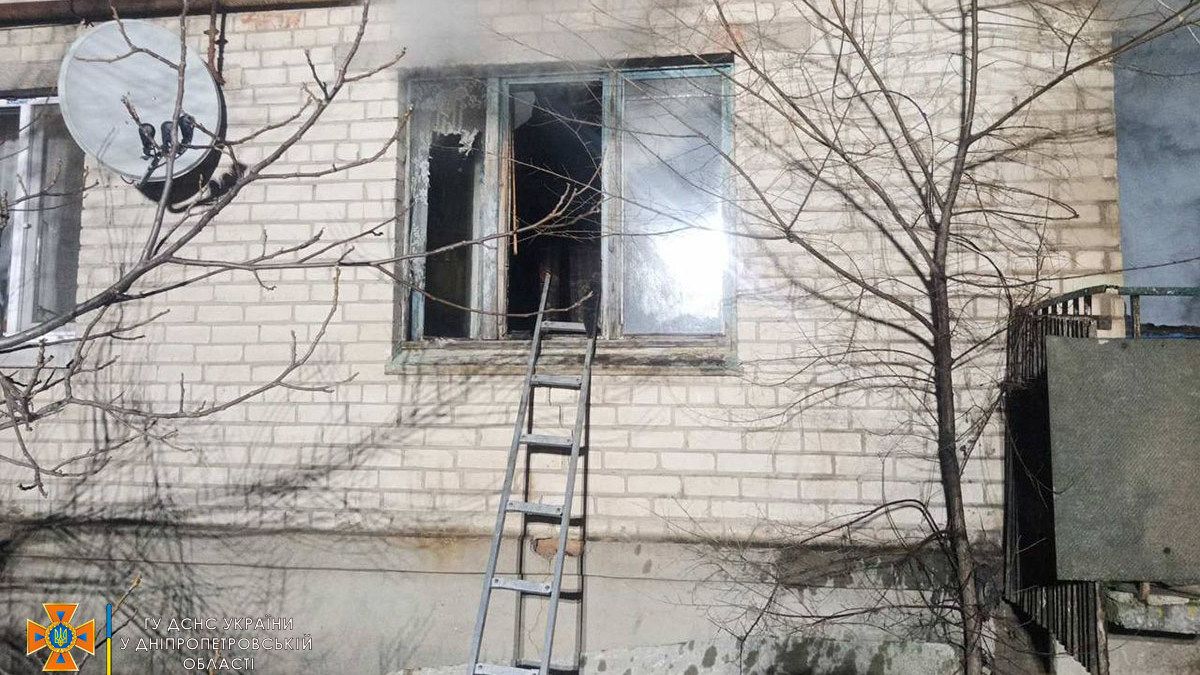 В Днепропетровской области горела квартира: погибли мужчина и женщина