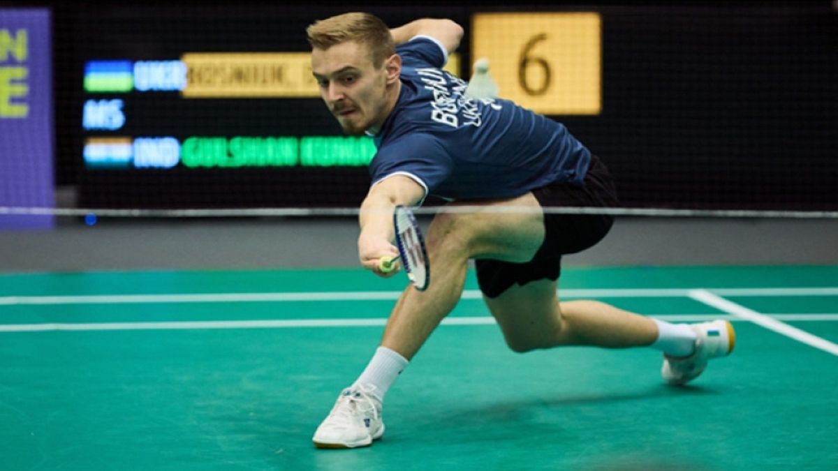 Спортсмен из Днепра завоевал бронзу на турнире по бадминтону в Польше