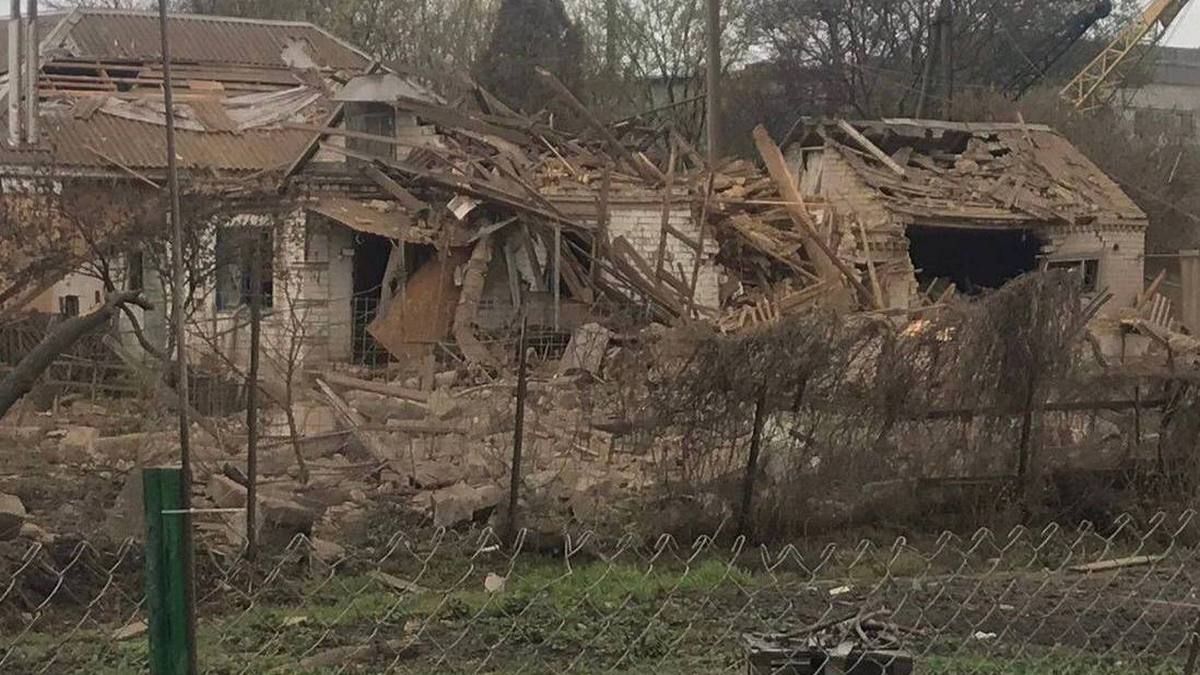 В Днепровском районе ракета попала по дачным домам
