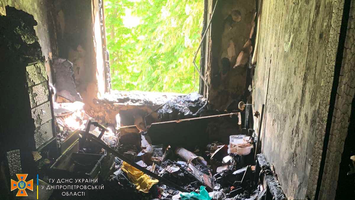 В Кривом Роге горела квартира: погиб мужчина