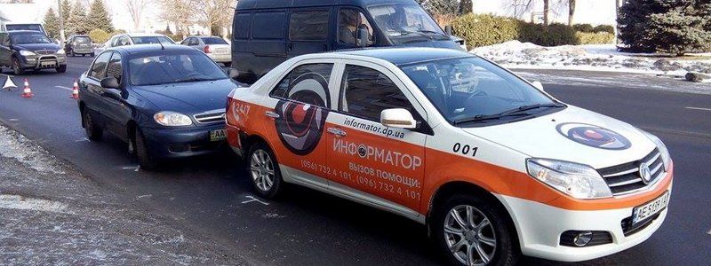 На Набережной пробка: в авто Информатора въехал Zaz Daewoo (ФОТО)