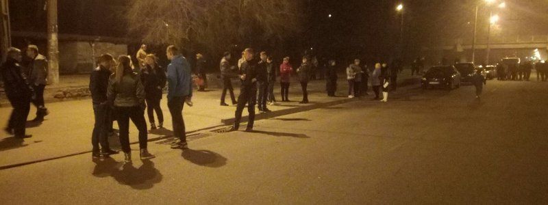 Митингующие третий день подряд перекрывают Слобожанский проспект