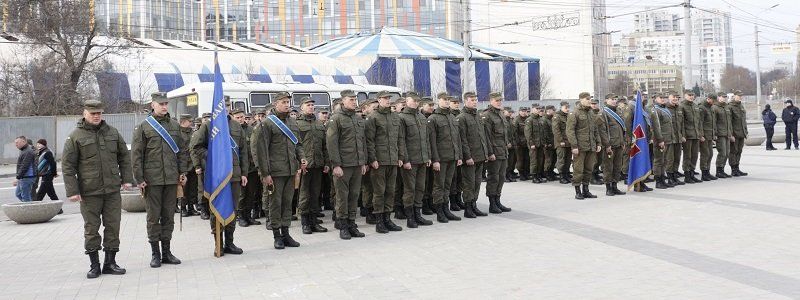 В Днепре прошел парад Национальной гвардии: как это было