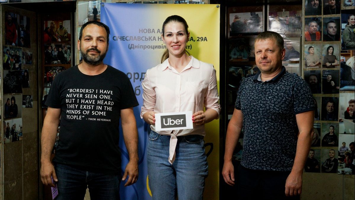 Для волонтеров и критической инфраструктуры: Uber предоставил 1000 промокодов для Днепра на бесплатные поездки по городу