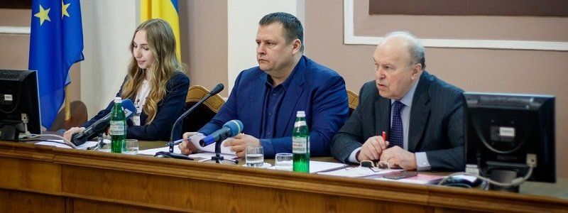 Мэр Днепра встретился со студентами Горного университета