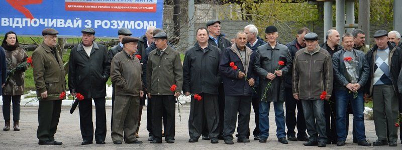 В Днепре состоялась встреча с ликвидаторами последствий аварии на Чернобыльской АЭС