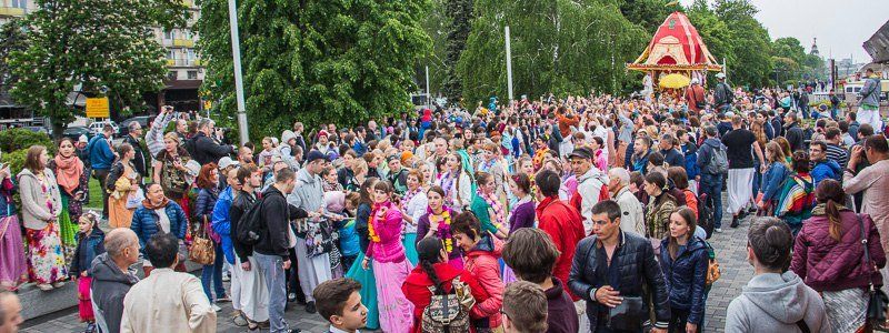 Праздник Ратха-Ятра в Днепре: как это было
