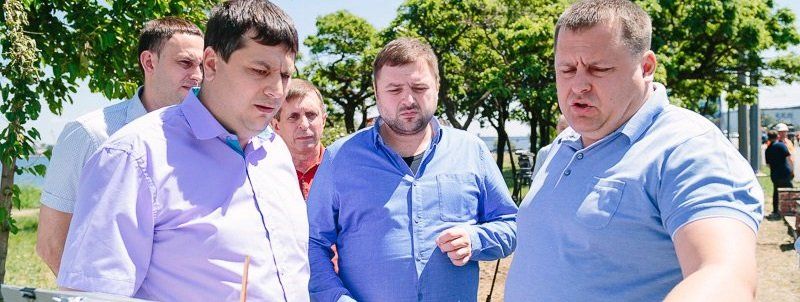 На Набережной Филатов проверил, как восстанавливают маршрут №13