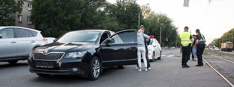 ДТП проспекте Богдана Хмельницкого: Skoda сбила 16-летнюю девочку