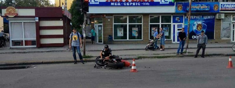 ДТП на ж/м Победа-6: Volvo сбил мотоциклиста и скрылся