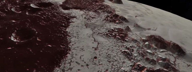 NASA показало детальное видео поверхности карликовой планеты