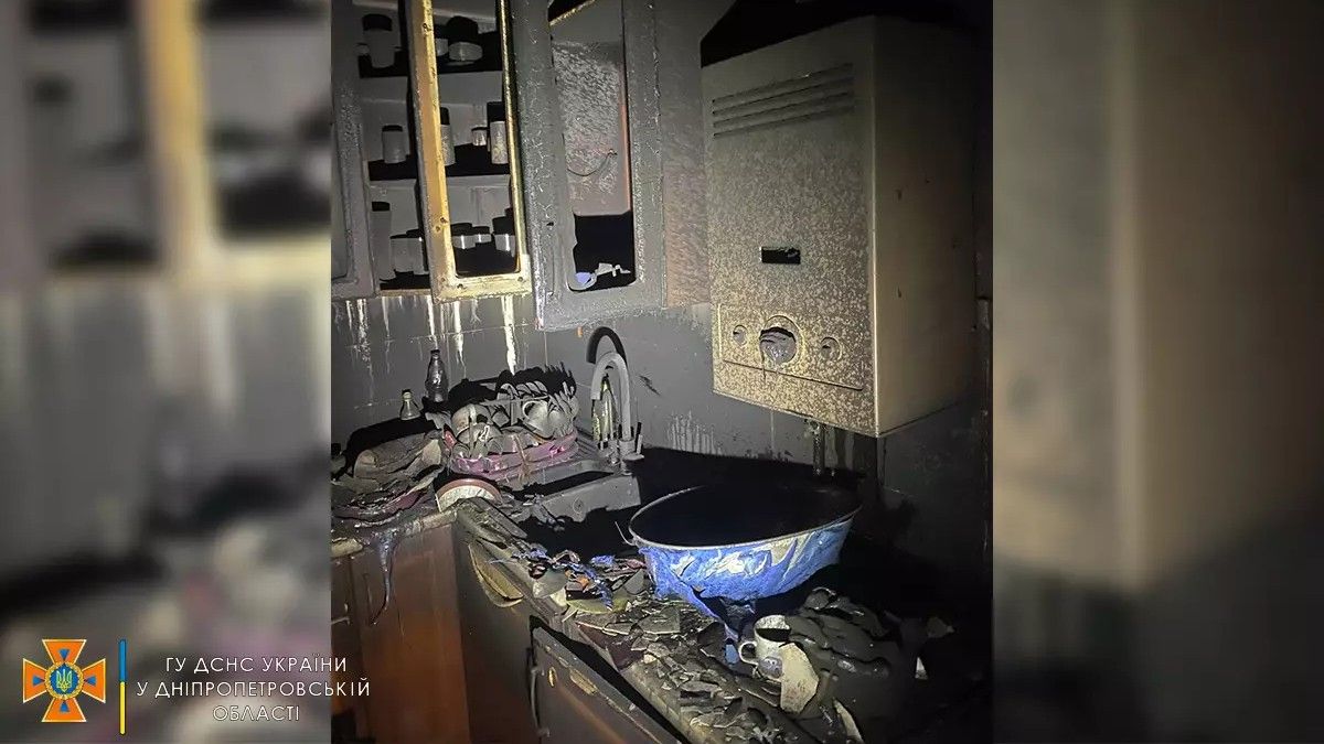 У Дніпрі вночі горів будинок
