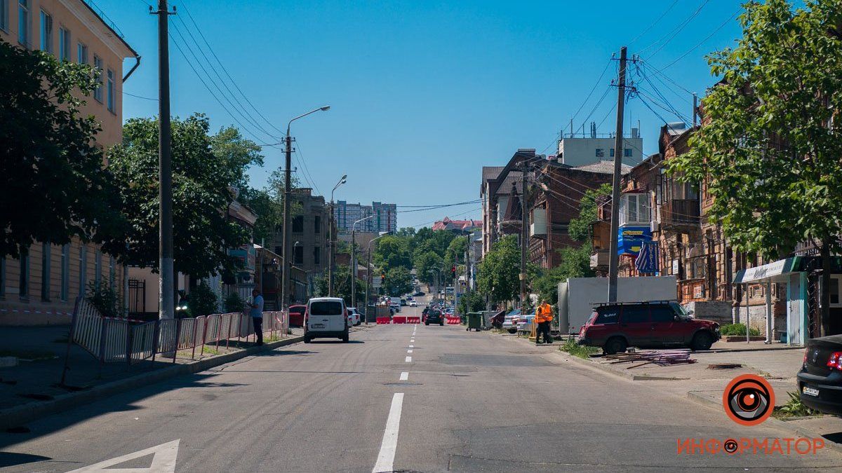 В Днепре на Троицкой планируют на месяц сузить тротуары