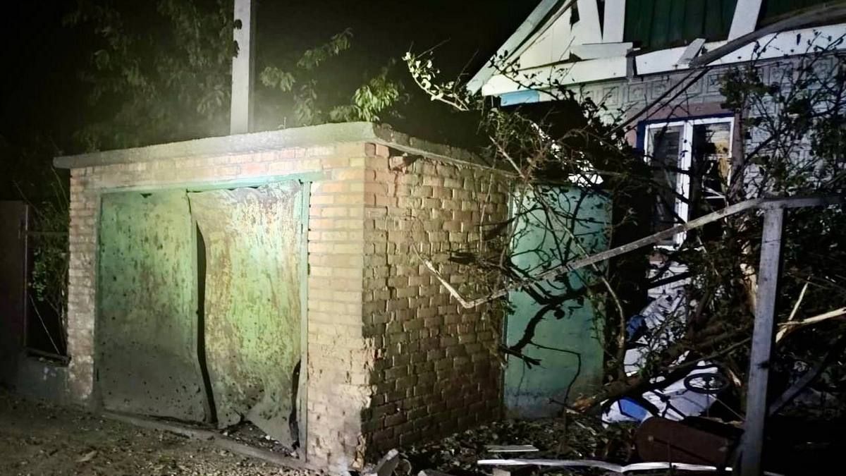 Ночью россияне девять раз атаковали Никопольский район