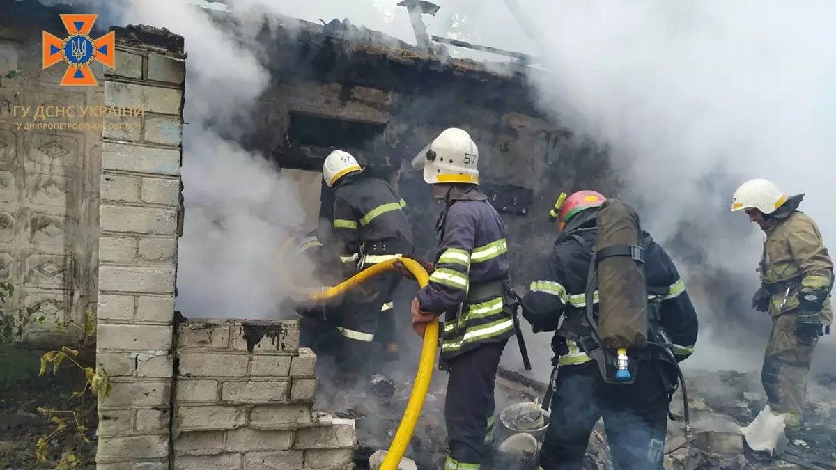 У Дніпропетровській області загорівся приватний будинок: загинула жінка