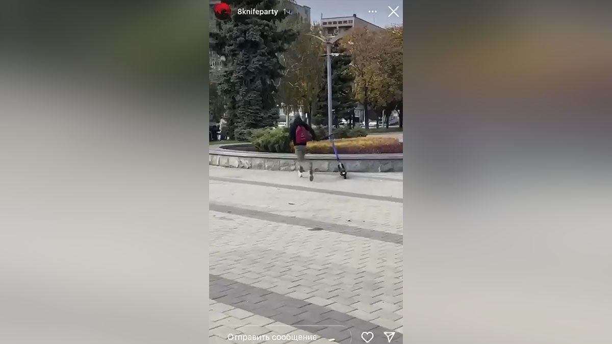 В Днепре юноши уничтожали арендованные самокаты и снимали это на видео