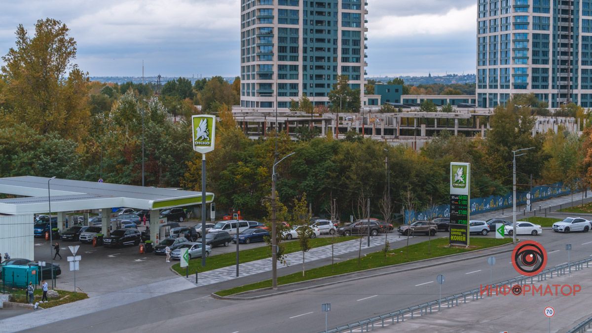Очереди на АЗС: есть ли в Днепре топливо