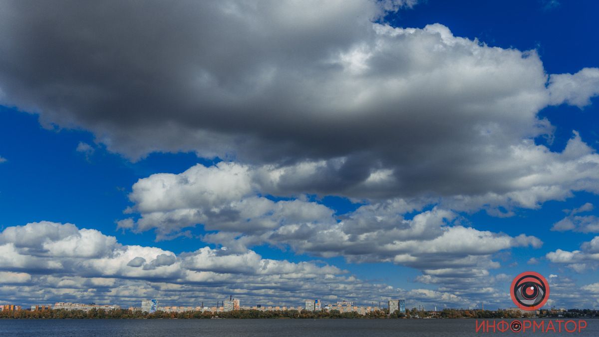 В Днепре облачно: погода на 22 октября