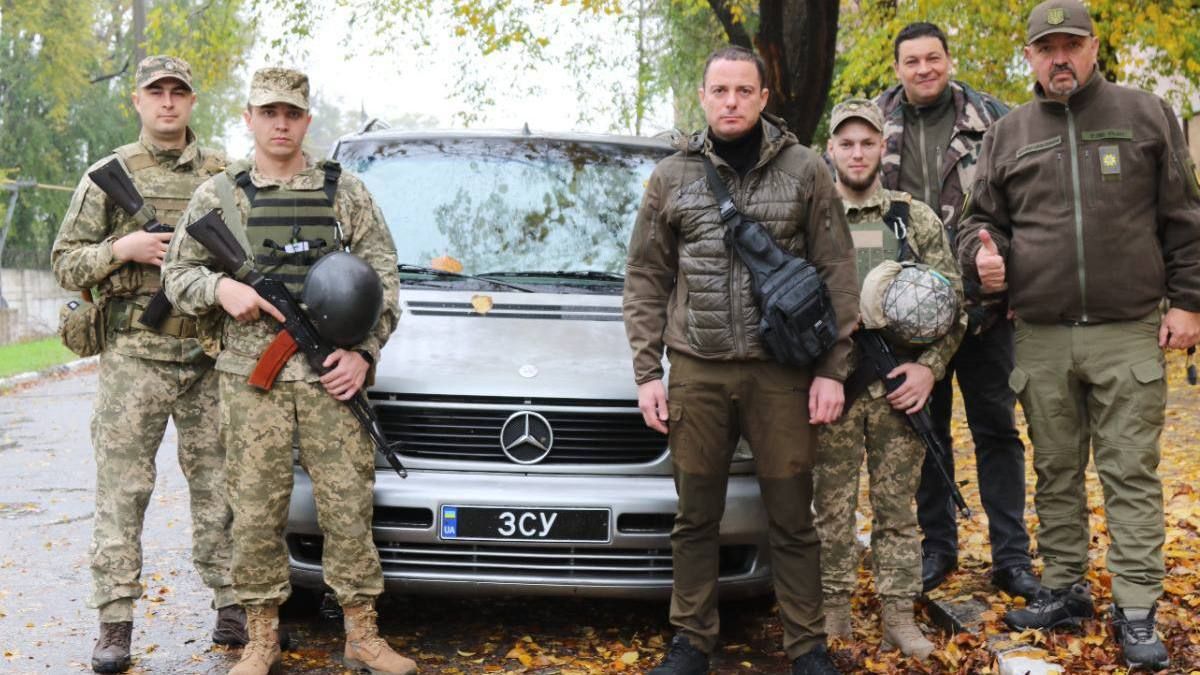 В Каменском поздравили военнослужащих с Днем создания воинской части