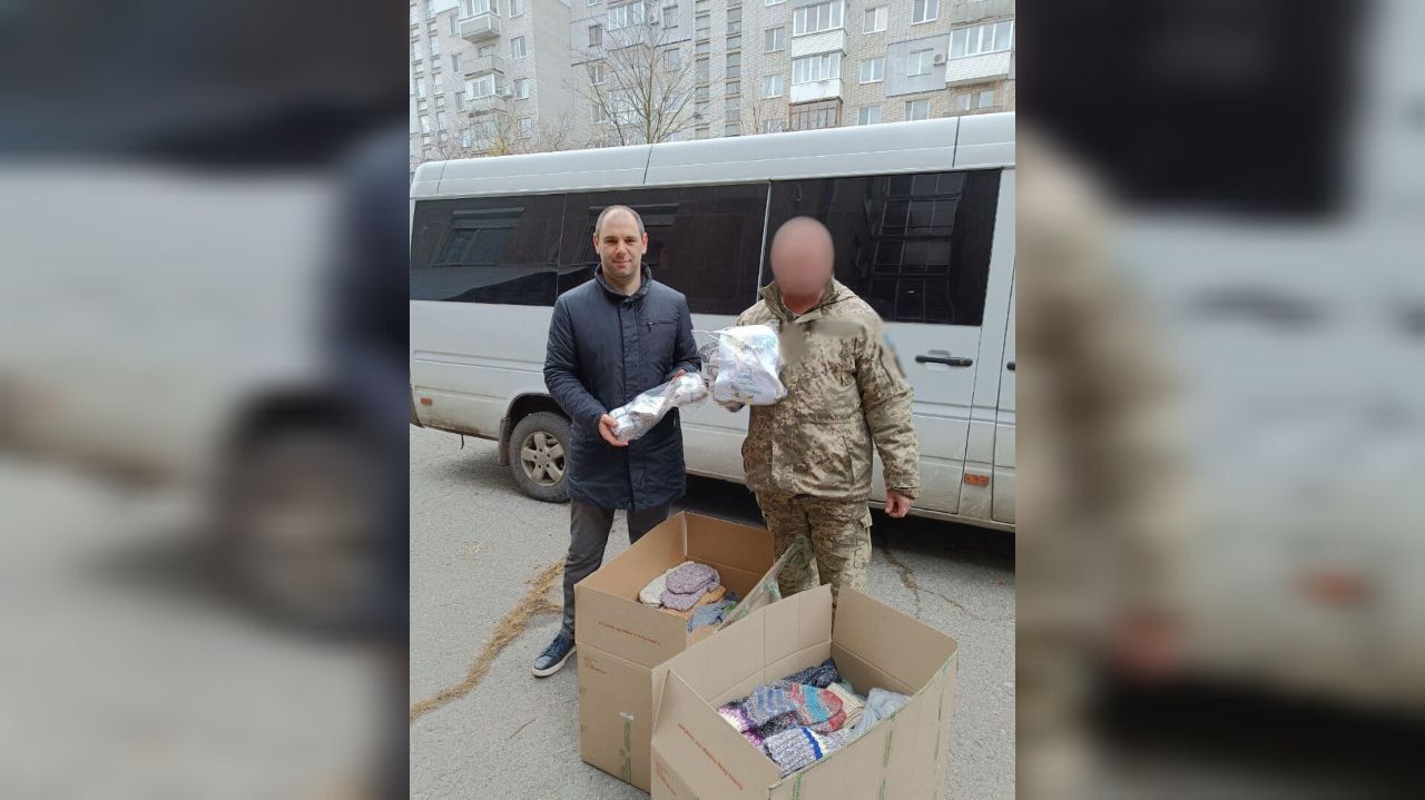 "В'язальний батальйон" підтримав ППО Дніпра