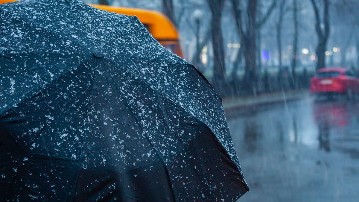 Погода на 18 ноября: в Днепре ожидается мокрый снег