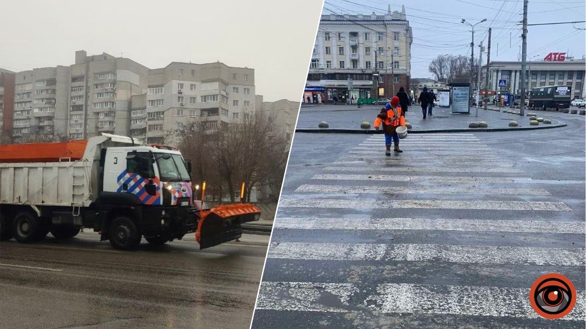 «Техніка працюватиме доти, поки не поборемо ожеледицю»: комунальники про ситуацію у Дніпрі