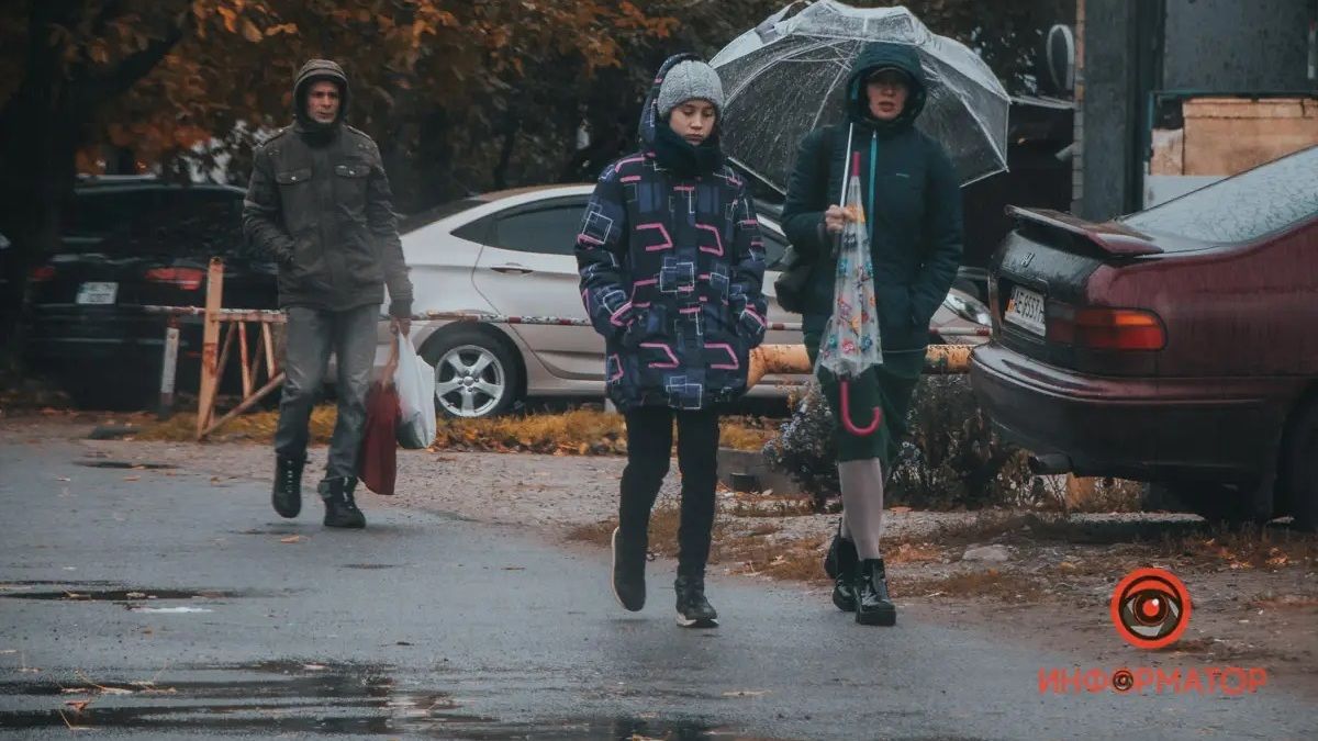 В Днепре целый день будет дождливо: прогноз погоды на 25 декабря
