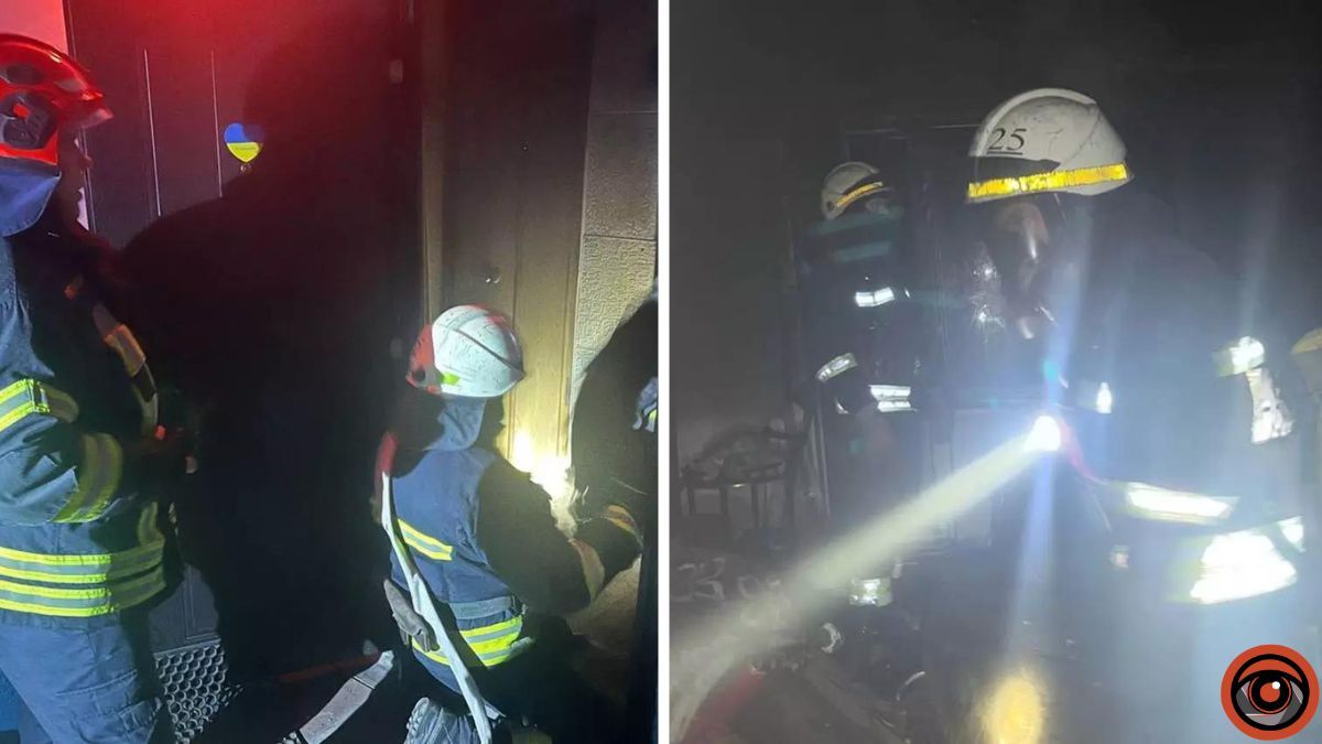 В Днепре на 20-летие Победы в многоэтажке горела квартира