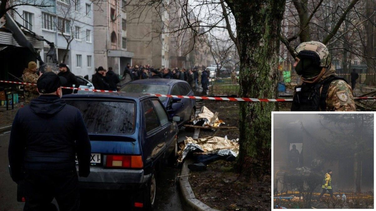 В результате падения вертолета в Броварах погибли по меньшей мере 15 человек: озвучили возможные причины трагедии