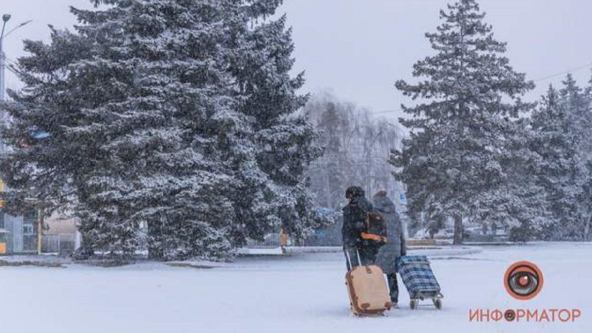 В Днепре будет целый день снег: прогноз погоды на 29 января.