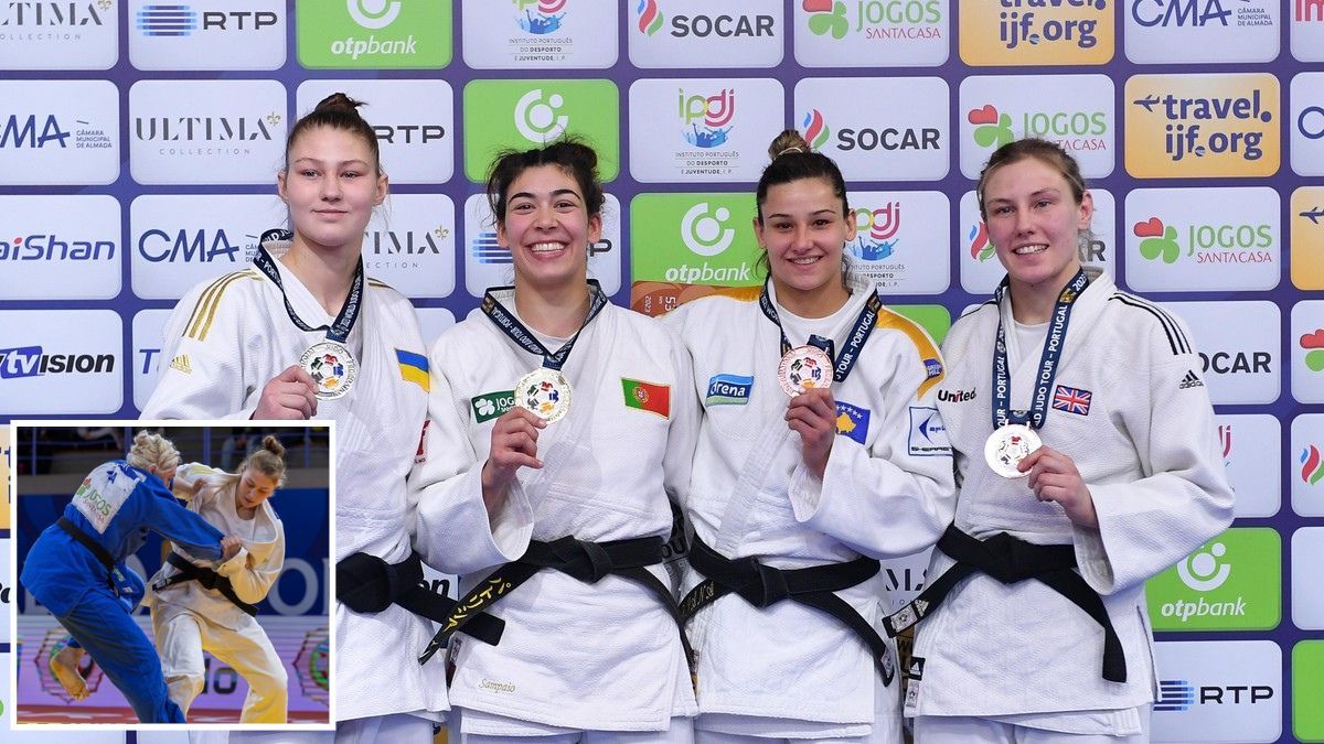 18-річна дзюдоїздка із Дніпропетровської області стала срібною призеркою Grand Prix в Португалії