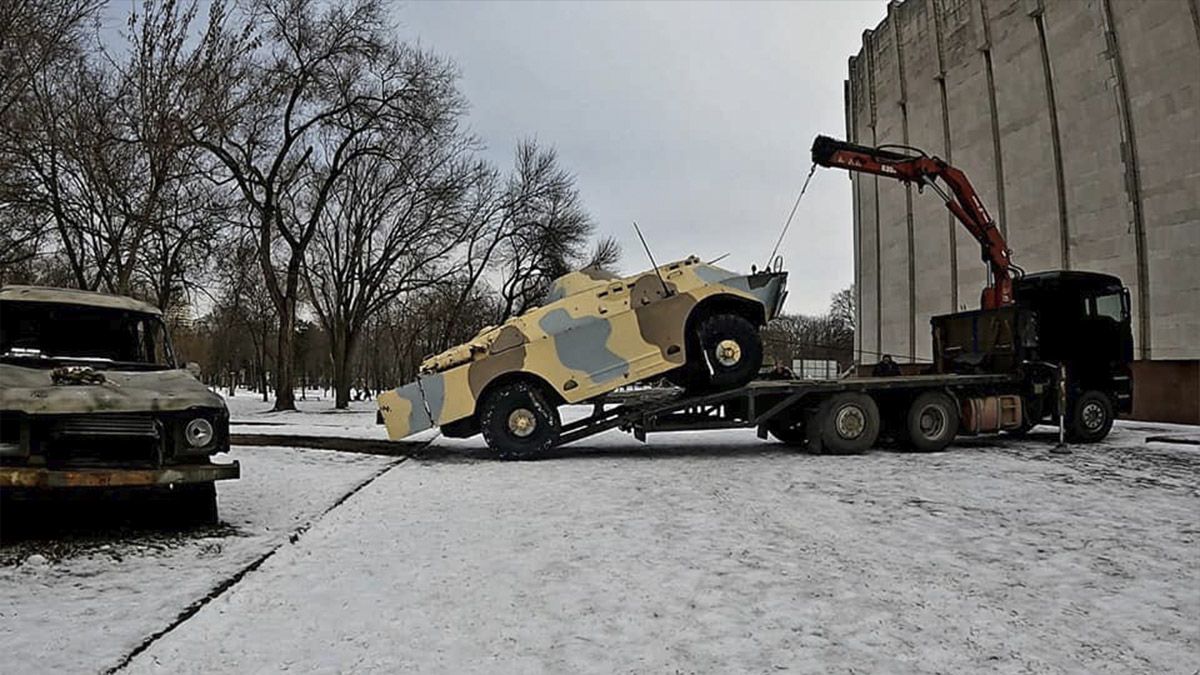 "Пенсіонер" з музею АТО повертається на фронт