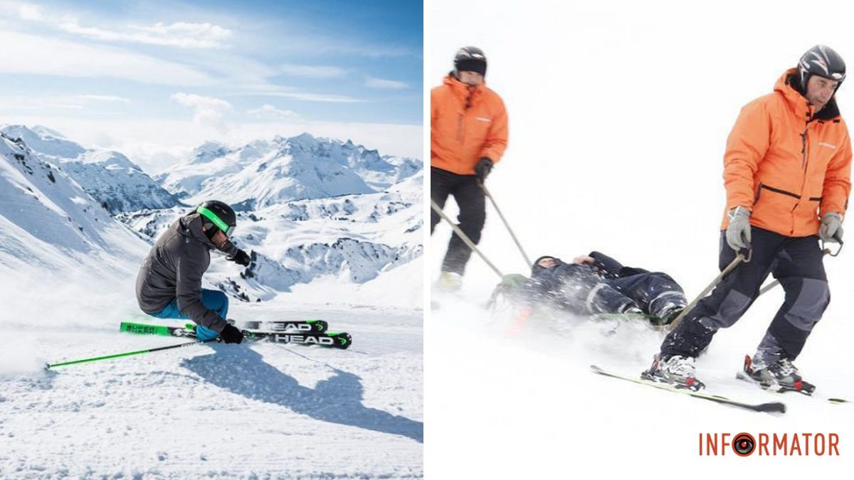 Опасные горы: 47-летний лыжник из Кривого Рога получил травму в Карпатах