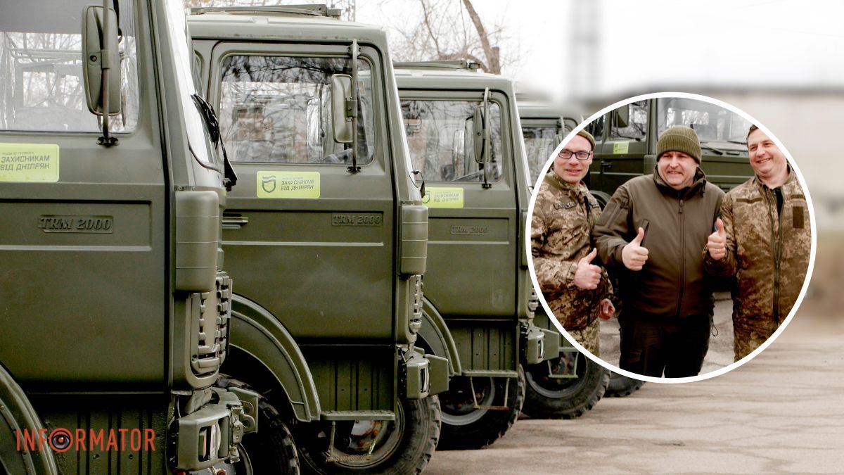 В День единения Днепр отправил ВСУ еще 12 грузовиков высокой проходимости