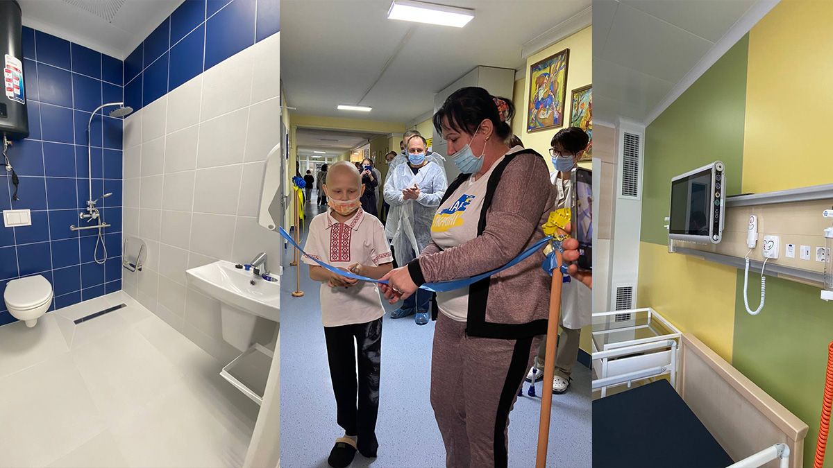 «АТБ» и «Таблеточки» помогли открыть два асептических бокса для трансплантации костного мозга в Черкассах