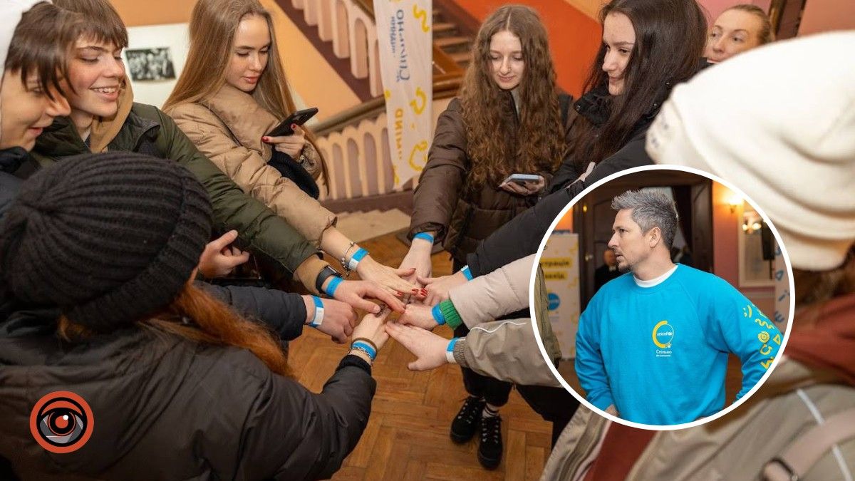 "Про важливе з вуст кумира": у Дніпрі школярі зустрілися з шоуменом Олександром Педаном