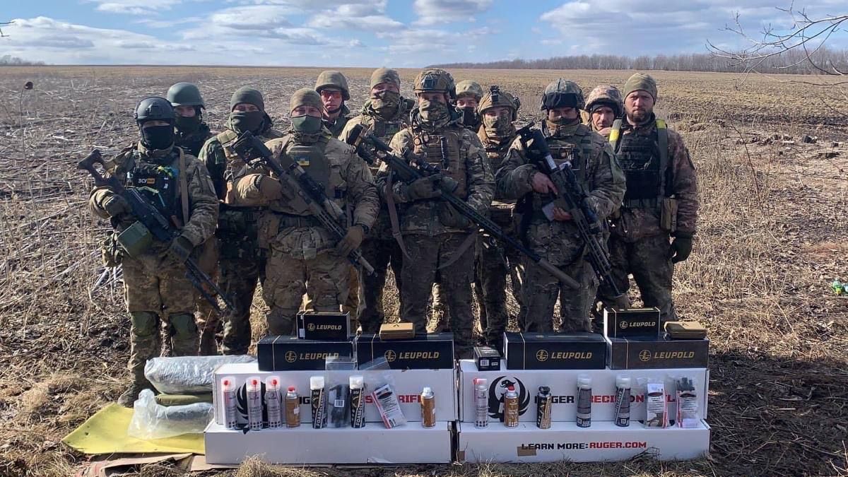 Снайперские винтовки для украинских военных