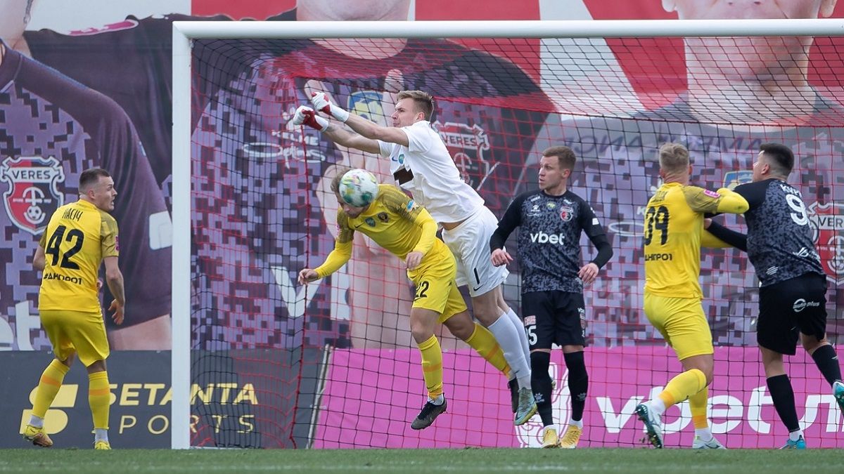 СК «Дніпро-1» переміг «Верес» з рахунком 1:0