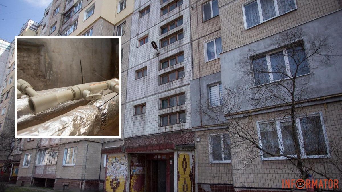 В Каменском ремонтируют систему водоснабжения в многоэтажках