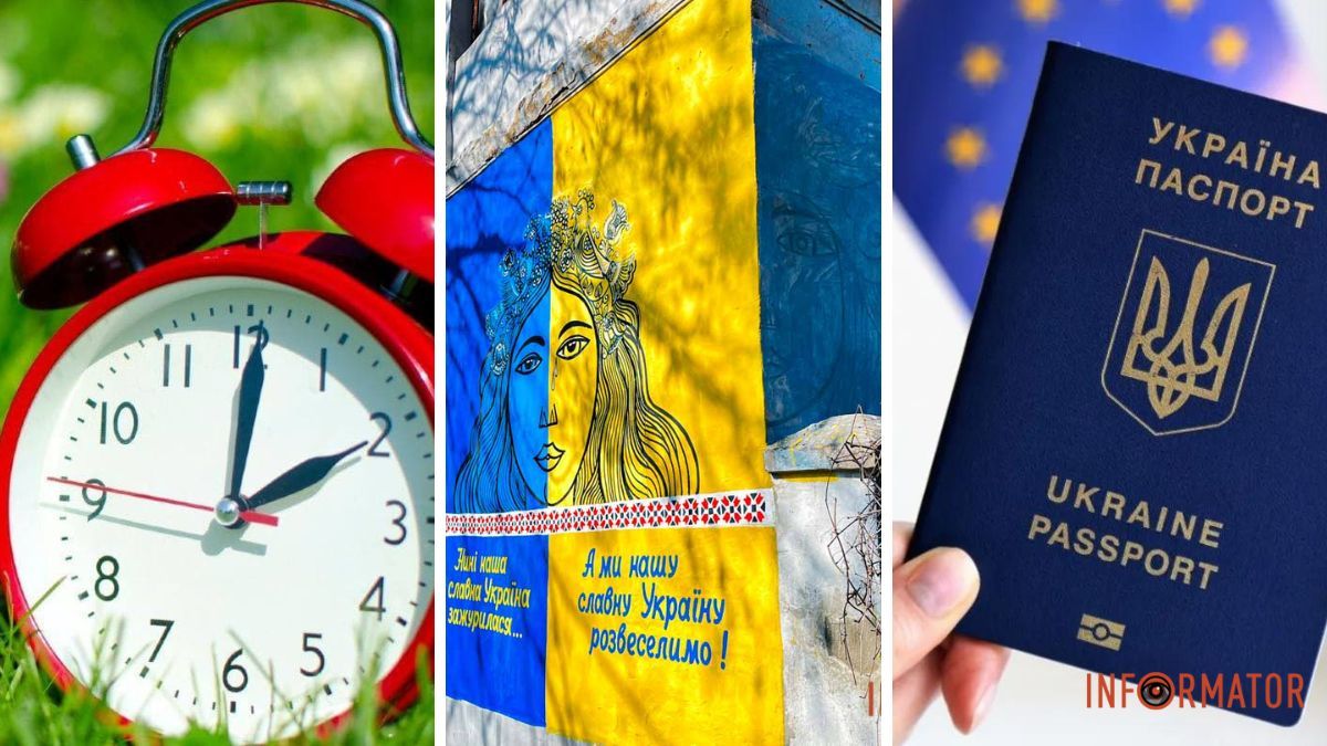 Перехід на літній час, іспит на громадянство та новий патріотичний мурал у Дніпрі: топ добрих новин тижня