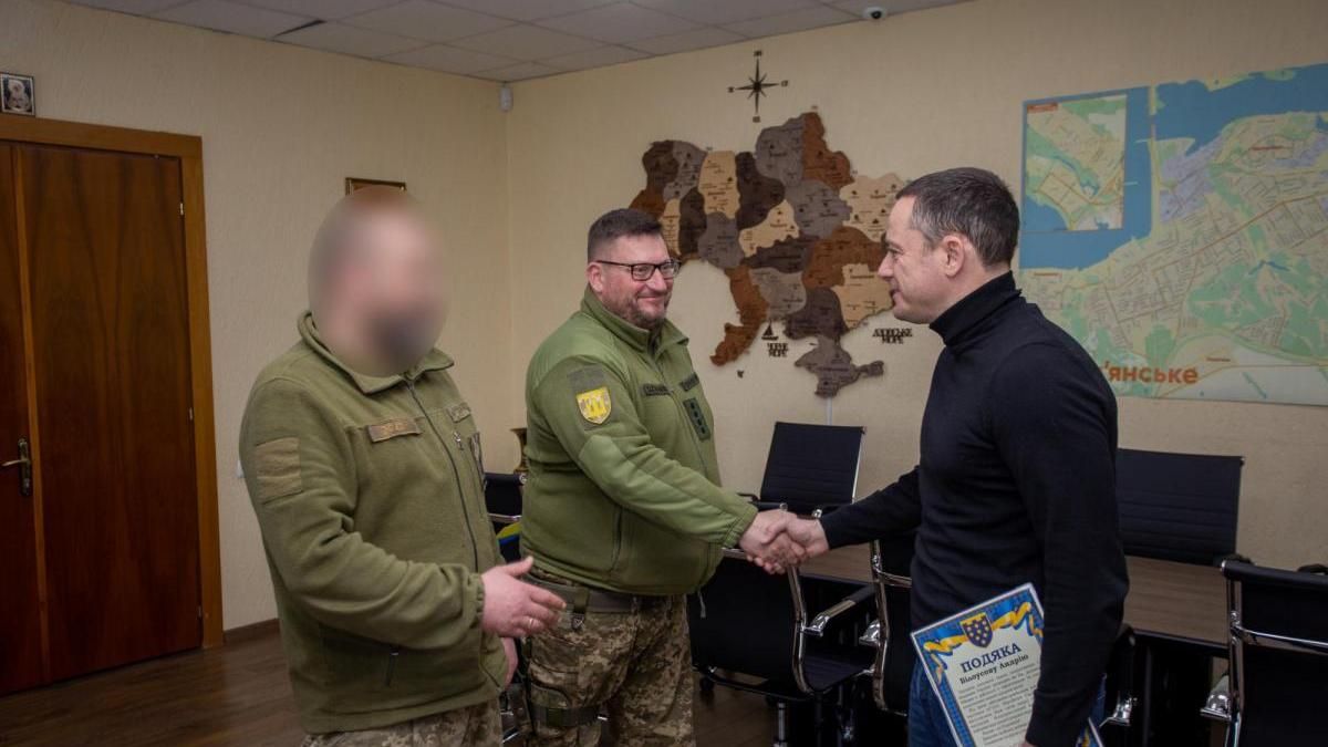 Андрій Білоусов зустрівся з командуванням батальйону ТРО Кам’янського району