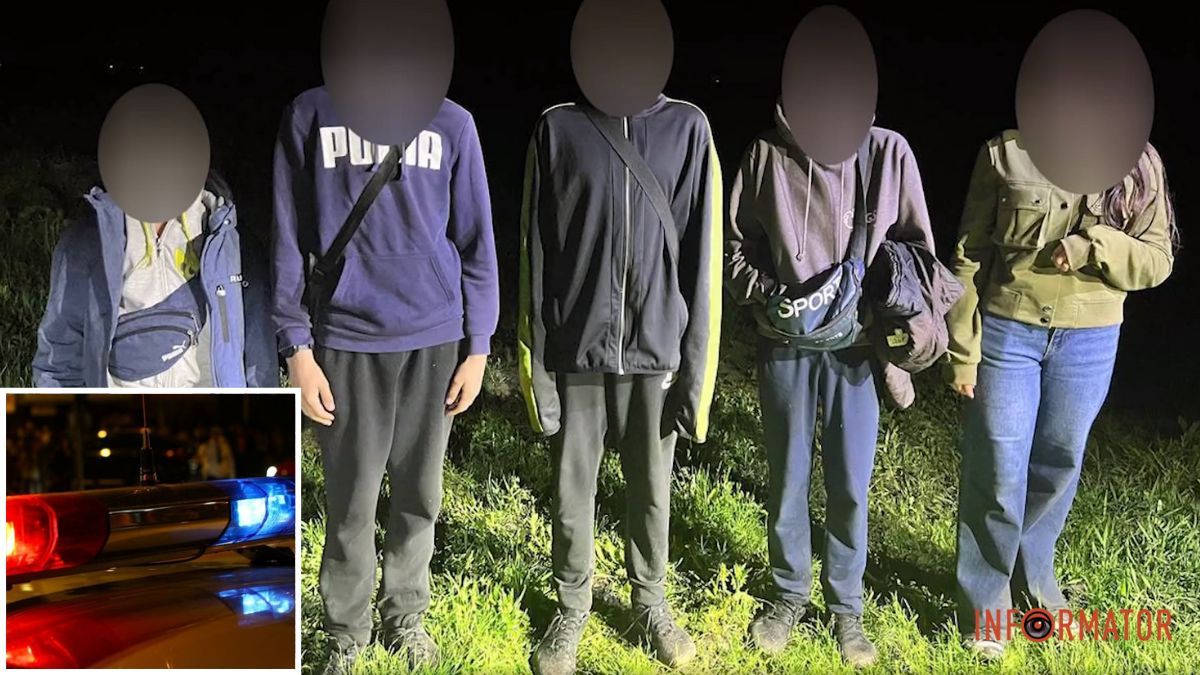 "Гуляли, гуляли и потерялись": видео спасения пятерых детей, заблудившихся на Самарском острове в Днепре